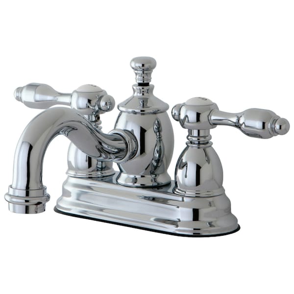 KS7101TAL 4" Centerset Bathroom Faucet, Polished Chrome